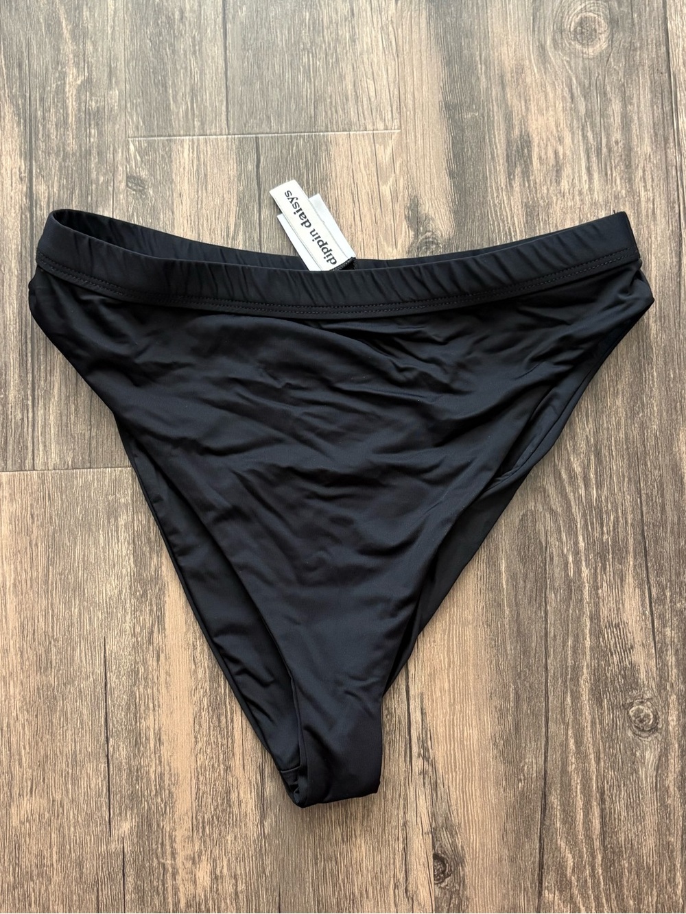 Black High Waisted Cheeky Women's Bikini Bottom Dippin Daisy’s